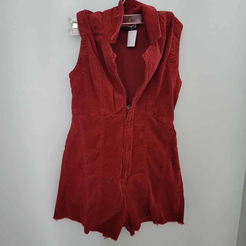 We The Free Women CRVY Small Ring The Alarm Altered Shorts Romper Boho Festival